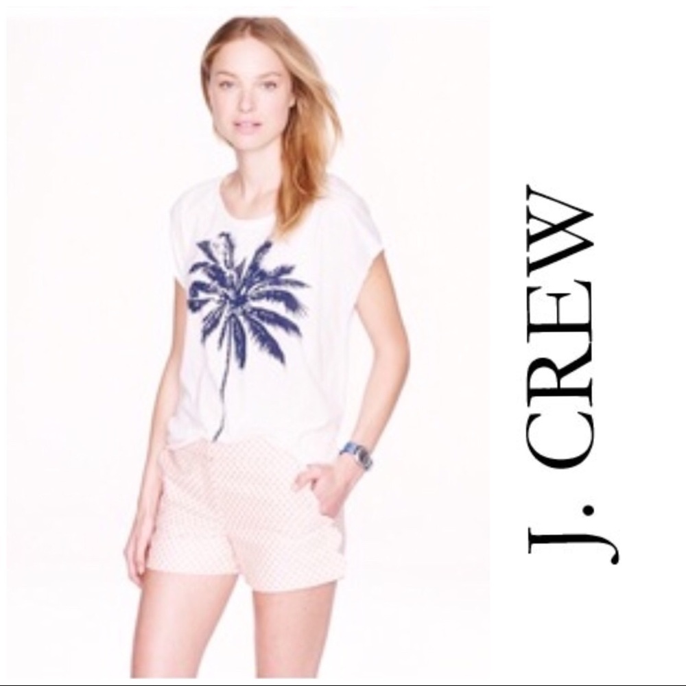 J. Crew Scallop Sides Polka Dot Shorts 6 - Picture 7 of 7